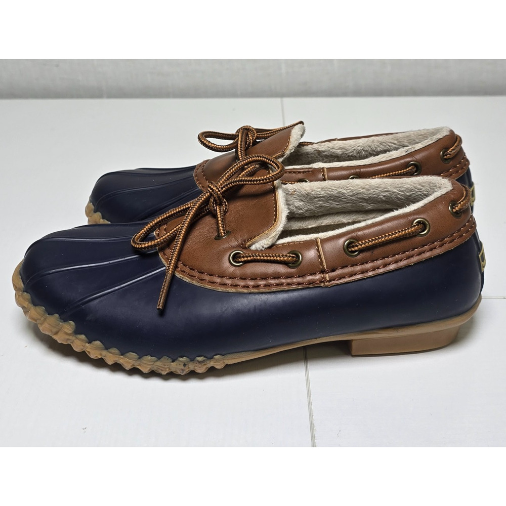 JBU Jambu Gwen Weather Ready Navy Duck Muc Shoes Women 6M - Picture 5 of 11